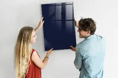 Quadro magnético com caneta na cor azul-marinho escuro