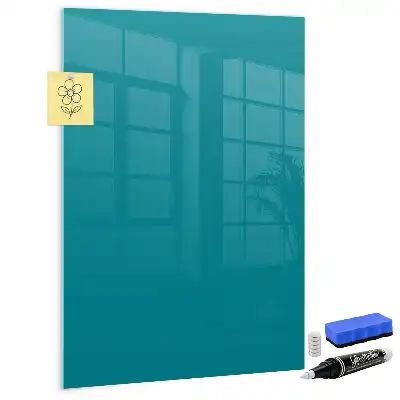 Quadro magnético para desenhar na cor azul-escuro