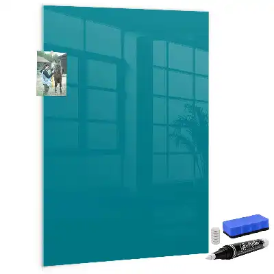 Quadro magnético para desenhar na cor azul-escuro