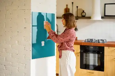 Quadro magnético para desenhar na cor azul-escuro