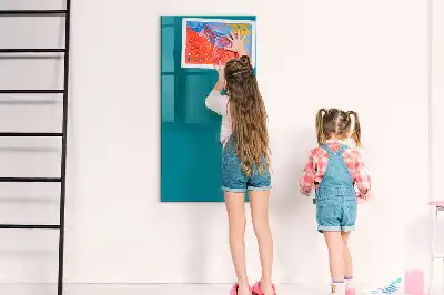 Quadro magnético para desenhar na cor azul-escuro