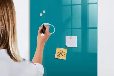 Quadro magnético para desenhar na cor azul-escuro