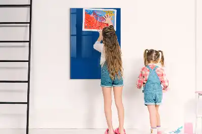 Quadro magnético com caneta azul
