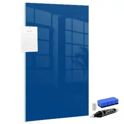 Quadro magnético com caneta azul