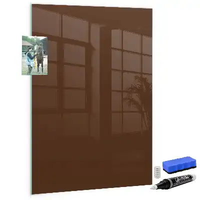 Quadro magnético para desenho na cor marrom