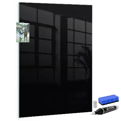 Quadro magnético com caneta na cor preta
