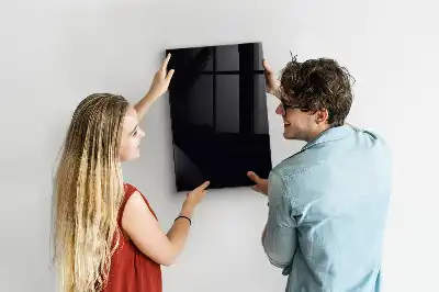 Quadro magnético com caneta na cor preta