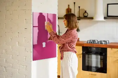 Quadro magnético para desenhar na cor rosa intenso