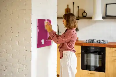 Quadro magnético para desenhar na cor rosa intenso