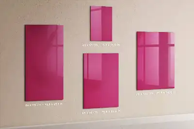Quadro magnético para desenhar na cor rosa intenso