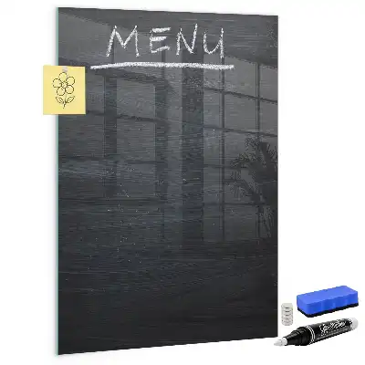 Quadro magnético para desenhar lousa de menu