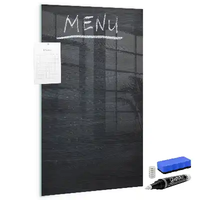 Quadro magnético para desenhar lousa de menu