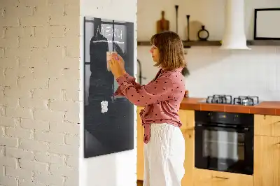 Quadro magnético para desenhar lousa de menu