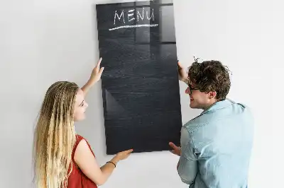 Quadro magnético para desenhar lousa de menu