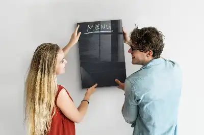 Quadro magnético para desenhar lousa de menu