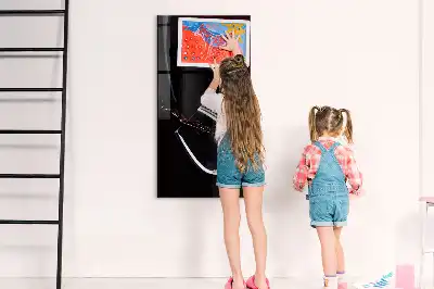 Quadro magnético para desenhar vinho derramado