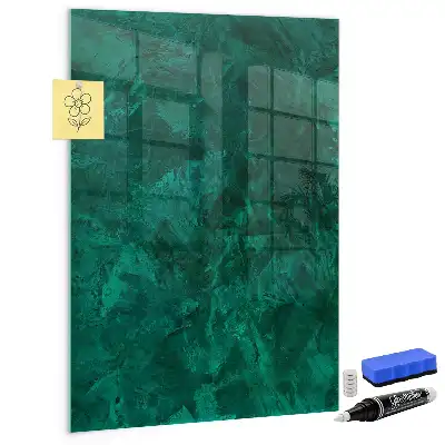 Quadro magnético para desenhar modelo bloco de esmeralda