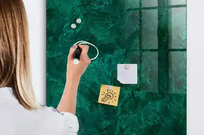 Quadro magnético para desenhar modelo bloco de esmeralda