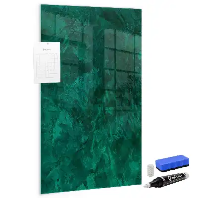 Quadro magnético para desenhar modelo bloco de esmeralda