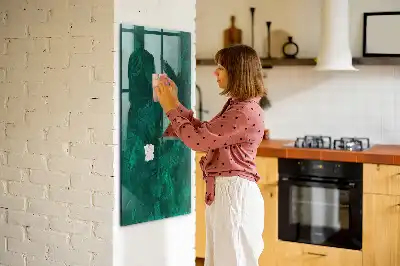 Quadro magnético para desenhar modelo bloco de esmeralda