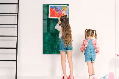 Quadro magnético para desenhar modelo bloco de esmeralda