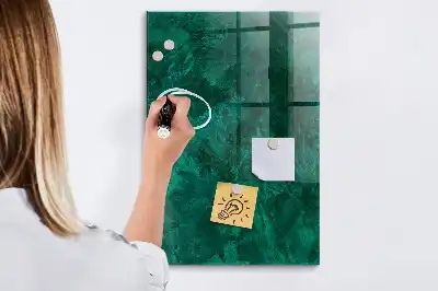 Quadro magnético para desenhar modelo bloco de esmeralda