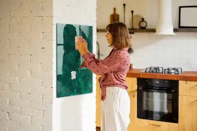 Quadro magnético para desenhar modelo bloco de esmeralda
