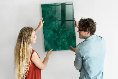 Quadro magnético para desenhar modelo bloco de esmeralda