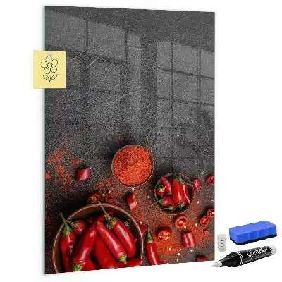 Pimenta-calabresa em pó tempero para culinária