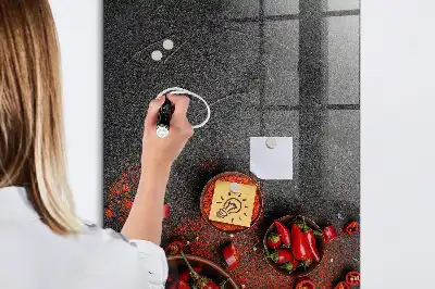 Pimenta-calabresa em pó tempero para culinária