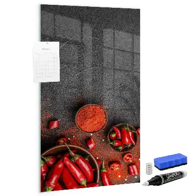 Pimenta-calabresa em pó tempero para culinária