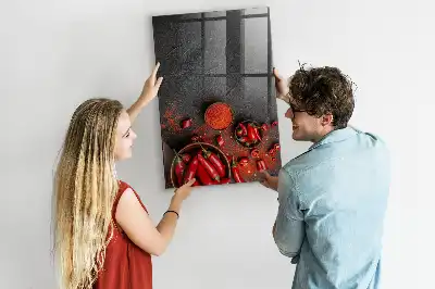 Pimenta-calabresa em pó tempero para culinária