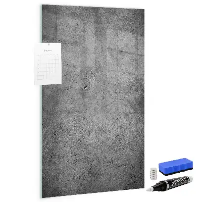 Quadro magnético com caneta na cor concreto