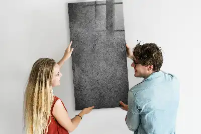 Quadro magnético com caneta na cor concreto