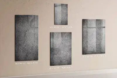 Quadro magnético com caneta na cor concreto