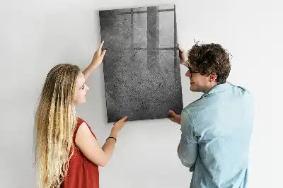 Quadro magnético com caneta na cor concreto