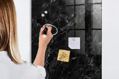 Quadro magnético para desenho mármore escuro