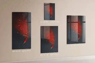 Pimentão em pó quadro magnético com caneta