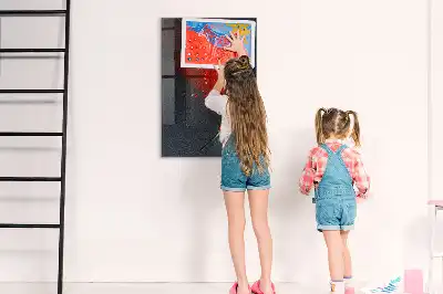 Pimentão em pó quadro magnético com caneta