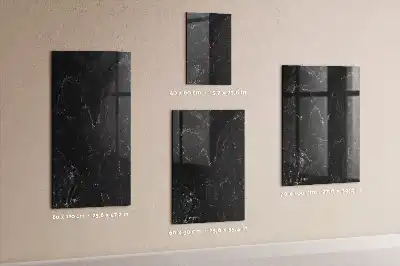 Quadro magnético para desenhar mármore escuro