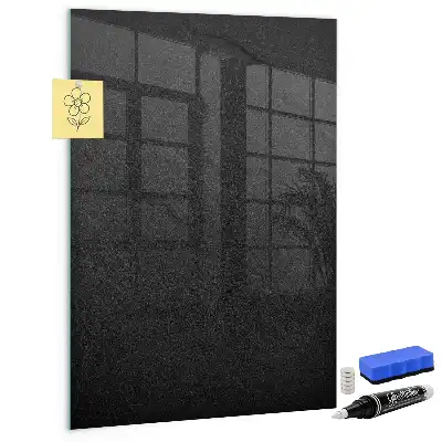 Quadro magnético para desenhar na cor rocha escura