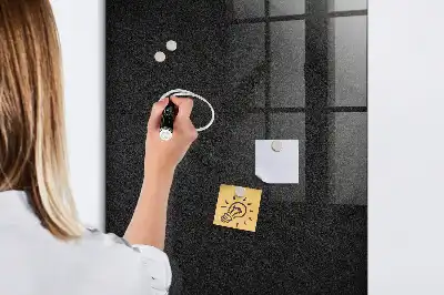Quadro magnético para desenhar na cor rocha escura