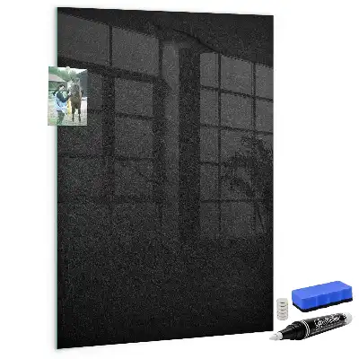 Quadro magnético para desenhar na cor rocha escura