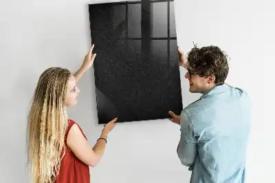 Quadro magnético para desenhar na cor rocha escura
