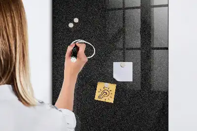 Quadro magnético para desenhar na cor rocha escura