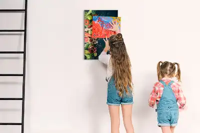Quadro magnético com caneta e design de mesa vegana