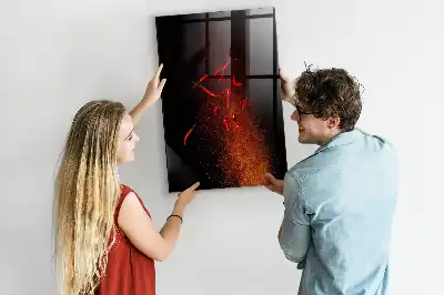 Quadro magnético para desenhar pimenta malagueta