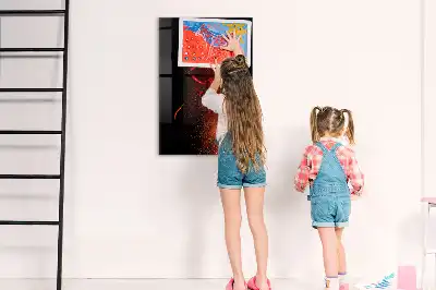 Quadro magnético para desenhar pimenta malagueta