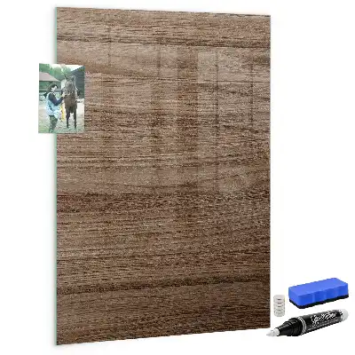 Quadro magnético com caneta madeira nova