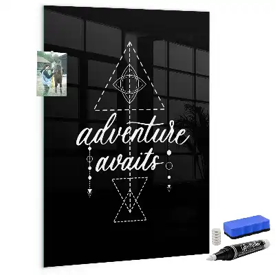 Quadro magnético com caneta modelo aventura